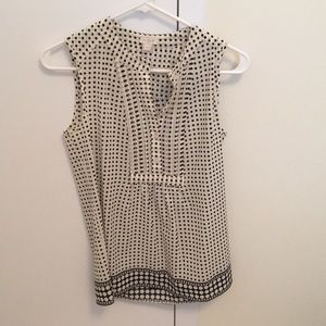 Polka dot blouse
